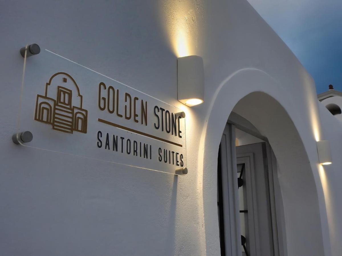 Golden Stone Santorini Suites Akrotírion Exteriér fotografie